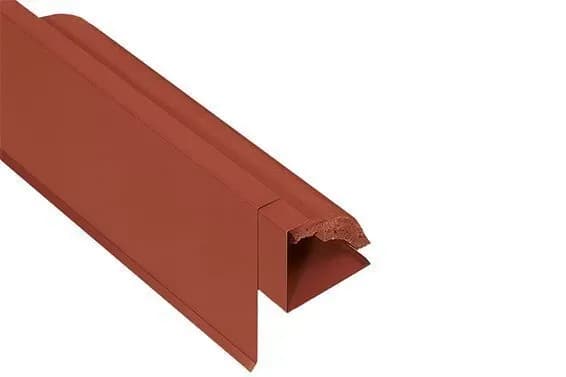 Briel, Ziegel, Ortgang, 180/80 mm, Blende, Blech, Profil, Alu, farbig