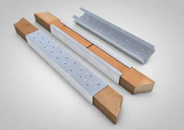 20 Briel C-Profil Tectum Dachlattenverlängerung 40x60 mm