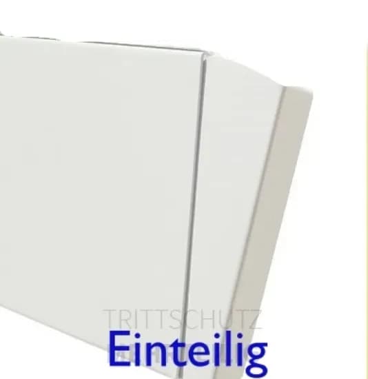 BRIEL Endkappe für Trittschutzprofil einteilig  Blendenhöhe 100-300 mm