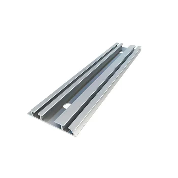 Briel Wandanschlussprofil Okto Schiene, blank, 2000 mm , Alu