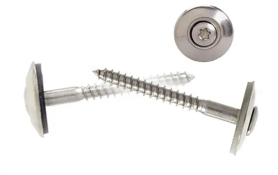 100 Stück SPS 4,5 x 100 - 200 mm Spenglerschrauben V2A TORX 15 mm Dich