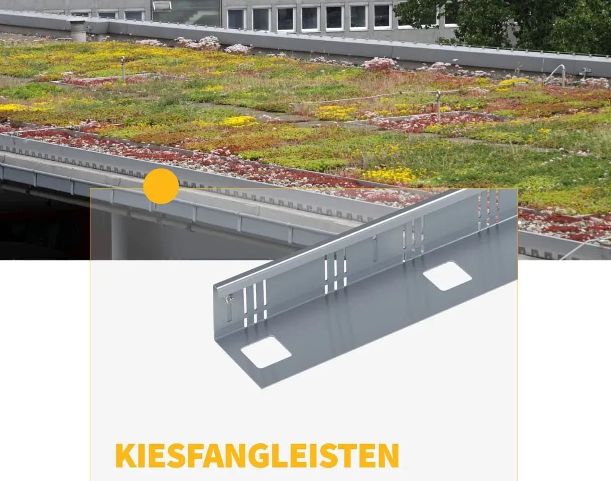 Kiesfangleiste für Flachdächer bequem online bestellen