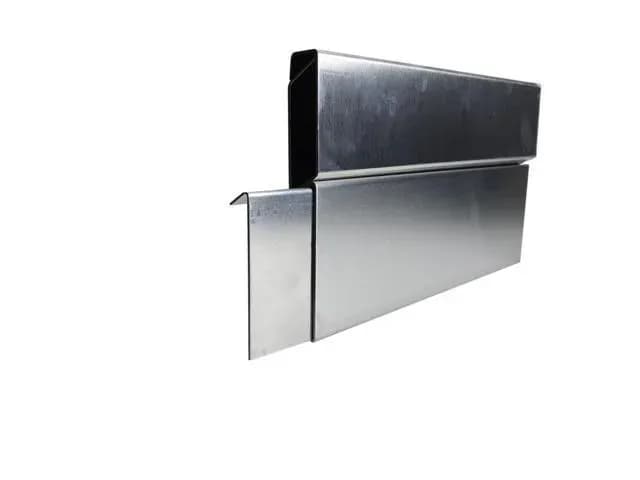 BRIEL Verbinder für Trittschutzprofil mehrteilig Blendenhöhe 125-300